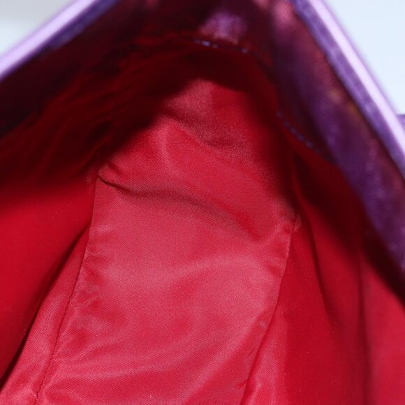 Christian Dior Purple Trotter Canvas Shoulder Bag - Picture 14 of 16